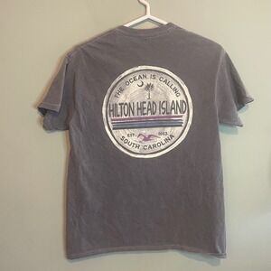 Blue 84‎ Mens Hilton Head Island South Carolina Resortwear T-Shirt Grey Medium